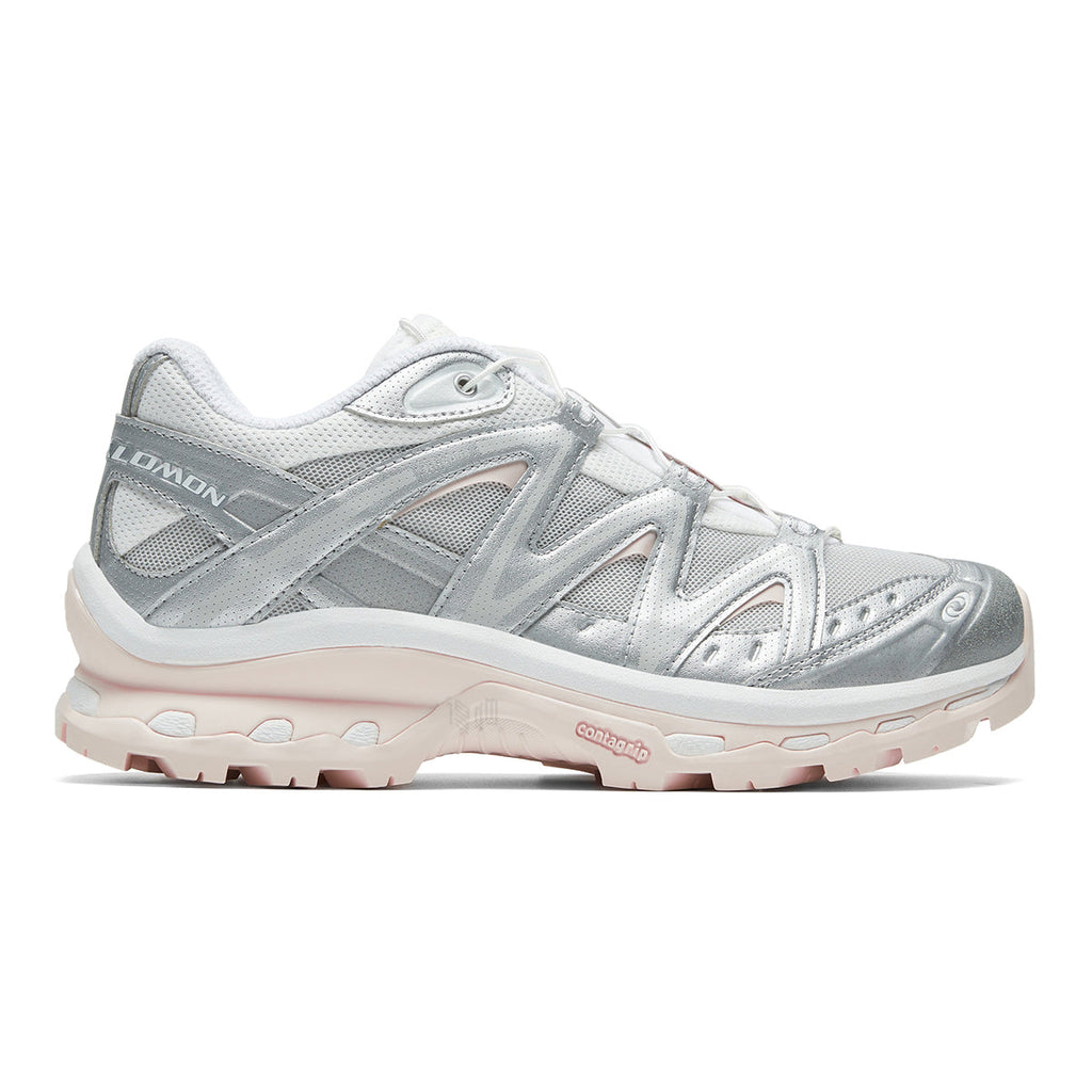 Salomon XT-Quest Unisex Technical Outdoor Sneakers – Grey, White & Pink