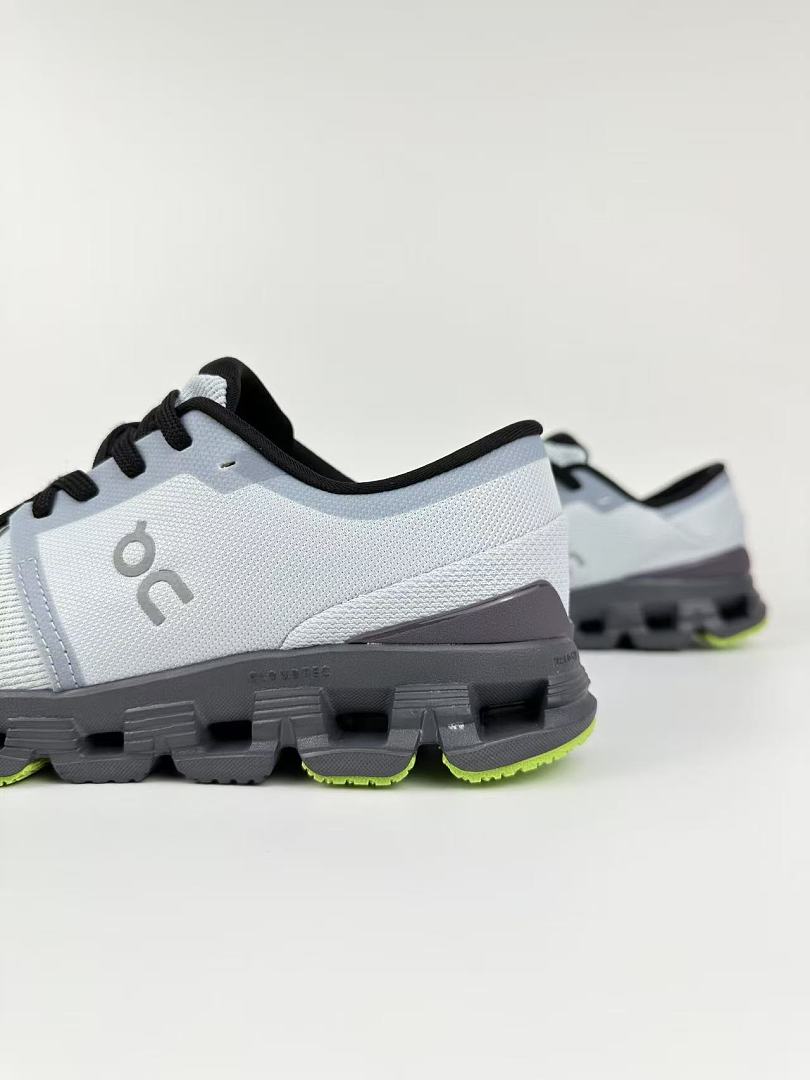 ON Cloud X 3 Iron/Niagara Blue Cross-Training Shoes