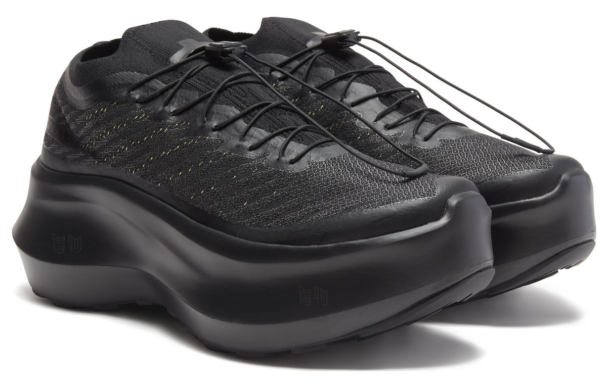 COMME des GARÇONS SHIRT x Salomon Pulsar Advanced Unisex Platform Sneakers – Black