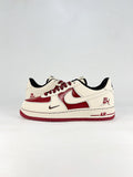 Nike Air Force 1 07 Low NH0601-514 Dragon Graphic Sneakers White Red